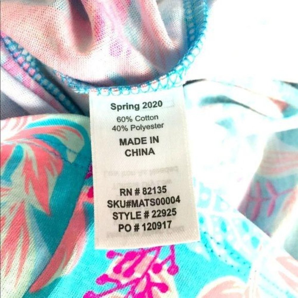 NWT Fresh Produce Sz Medium floral print T-shirt - Picture 8 of 9
